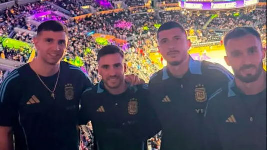 Video: la Scaloneta, en la NBA