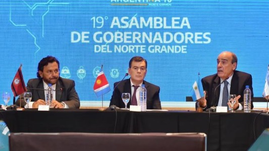 Francos se reunió con gobernadores del norte con la mira puesta en la Ley Bases