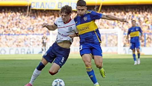 Boca se impuso en el clásico ante San Lorenzo y quedó en zona de clasificación