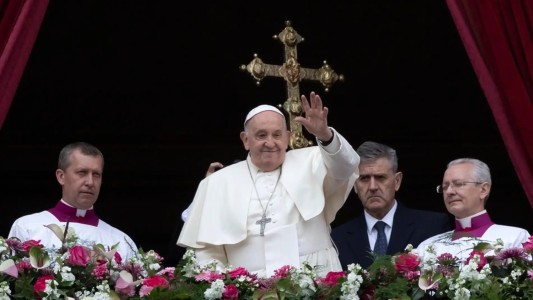 El Papa alertó contra los "vientos de la guerra" sobre Europa en su mensaje de Pascua