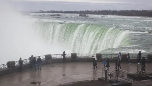 Estado de emergencia en las Cataratas del Niágara