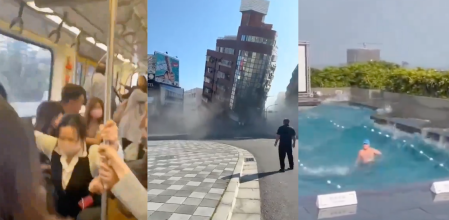 Terremoto en Taiwán dejó al menos nueve muertos y más de 700 heridos: buscan sobrevivientes entre los escombros