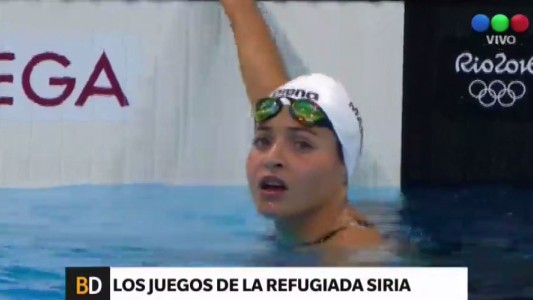 La inspiradora historia de la nadadora siria