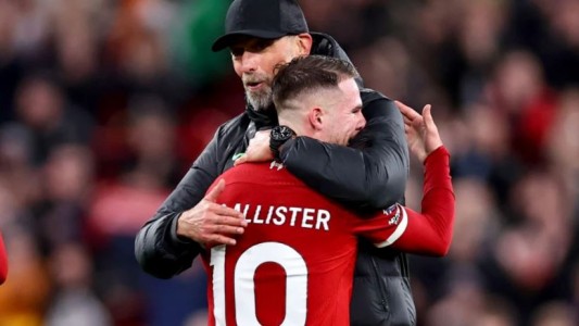 Los elogios de Klopp a Mac Allister tras su golazo en Liverpool: "No tiene límites"