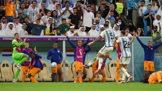 Leandro Paredes recordó el pelotazo al banco de suplentes de Países Bajos: "Me salió del alma"