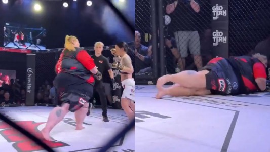 Una luchadora de MMA ganó una pelea por knockout sin tocar a su rival