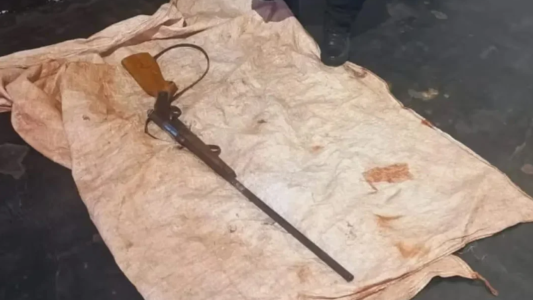 Discutió con su nieto, le disparó con una escopeta y se escapó