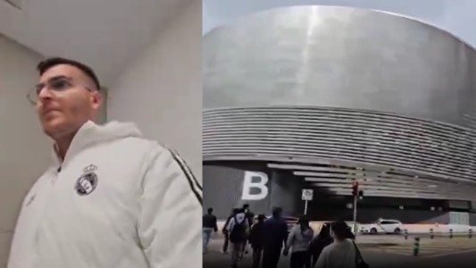 Un joven asegura haber pasado la noche en el baño de Bernabeu para colarse en Real Madrid - Manchester City