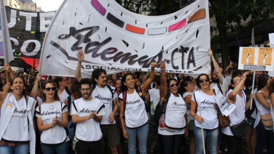 ADEMYS realizará un paro docente para acompañar la marcha en defensa a la educación pública