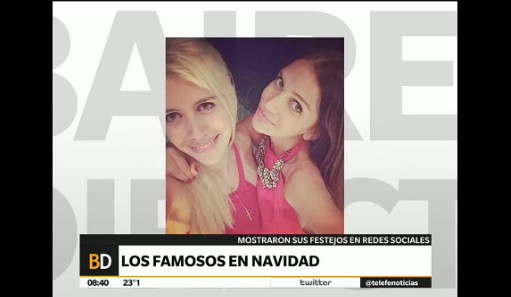 Los famosos festejan Navidad también en las redes sociales