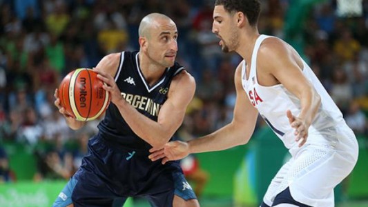 Argentina perdió con Estados Unidos y se despide la Generación Dorada del básquet