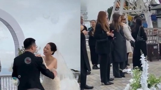 Mediante una app, una pareja invitó a 60 desconocidos a su boda