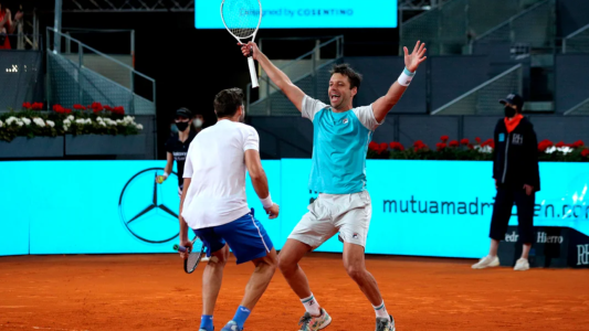 Zeballos hizo historia y será número 1 del mundo en dobles