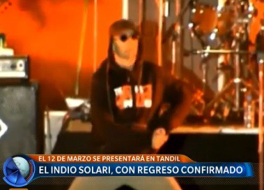 Indio Solari, con regreso confirmado