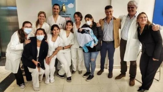Rosario: Realizaron un exitoso trasplante hepático a un bebé prematuro