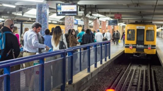 Interrumpieron el servicio de la línea C del subte por un accidente en Diagonal Norte