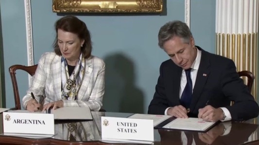 Mondino y Blinken firmaron un acuerdo que ratifica la alianza estratégica con EE.UU.