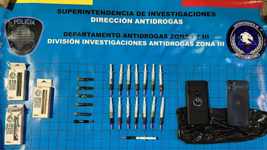 Dos detenidos por vender jeringas con THC sintético