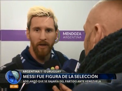 Messi contento con volver, pero en duda para el partido con Venezuela
