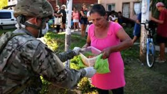 El operativo de reparto de alimentos no cuenta con el aval de la Justicia