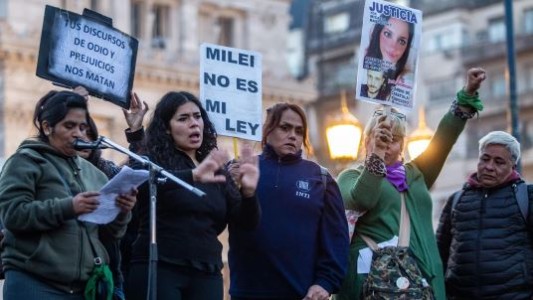 Organizaciones feministas realizaron una nueva marcha de "Ni una menos"