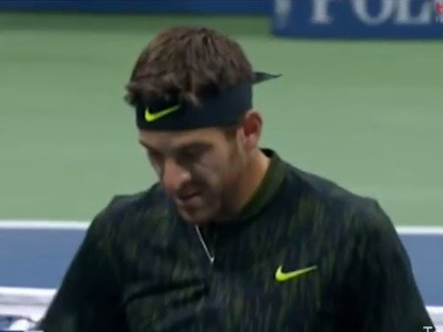 Del Potro no pudo con Wawrinka y dejó el US Open