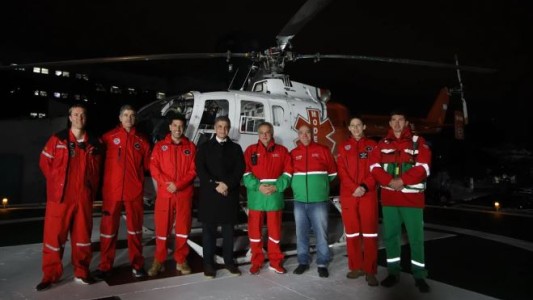El SAME sumó dos helicópteros nocturnos para atender emergencias en menos de cuatro minutos