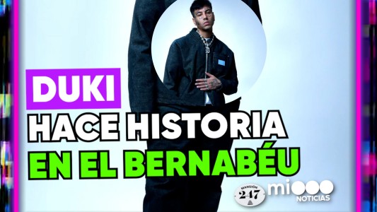 Duki hizo historia en el Bernabéu - #Mansión247