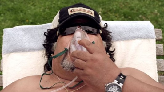 Roly Serrano se transforma en Maradona en el film italiano "Juventud"