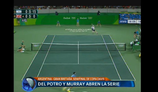 Plato fuerte para abrir la serie de Copa Davis: Del Potro enfrenta a Murray