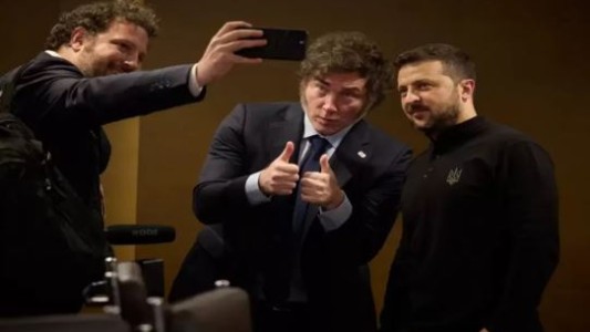 "Acto hostil", la crítica del Gobierno ruso a Milei por su acercamiento a Zelenski