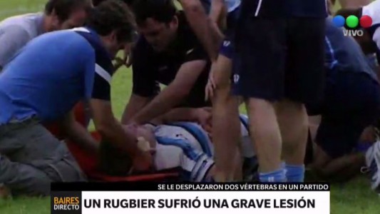 El mundo del rugby conmocionado: piden rezar por Jerónimo Bello, tras grave lesión