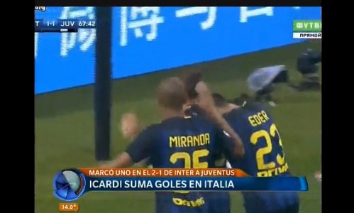 Icardi suma goles en Italia