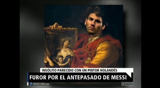 Furor por el antepasado de Messi