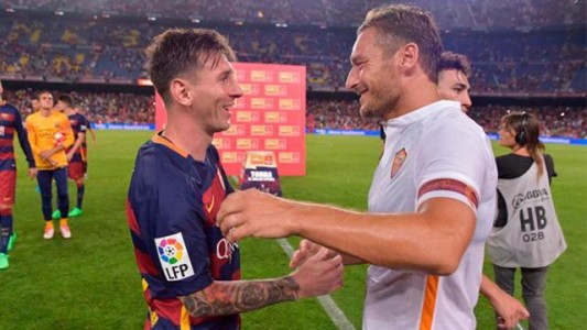 #SoyTuFan Lio Messi le envió un saludo en video a Francesco Totti por su cumpleaños 40