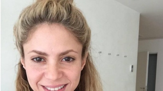 Shakira, otra famosa que se animó a la foto sin maquillaje