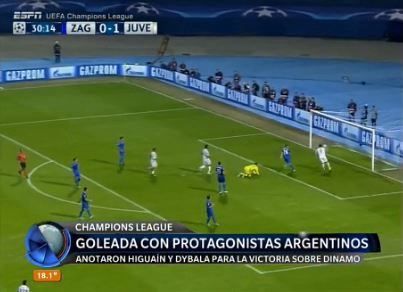 Champions League: goleada con protagonistas argentinos