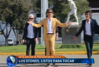 Los Stones tocan hoy en Chile