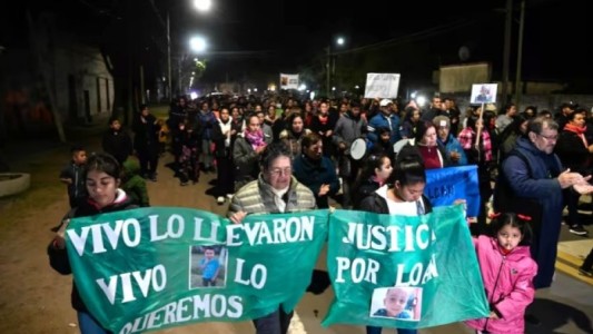 Nueva marcha por Loan con la presencia del padre y hermanos