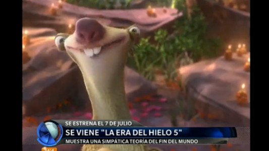 Se viene "La era de hielo 5"