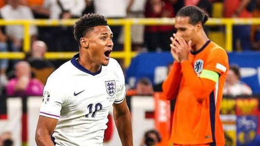 Inglaterra venció 2-1 a Países Bajos y jugará la final de la Eurocopa con España