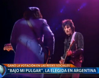 "Bajo mi pulgar", la elegida en Argentina