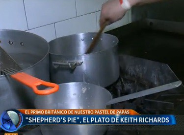 El pastel de papa según Keith Richards