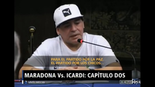 Maradona vs. Icardi: capítulo dos