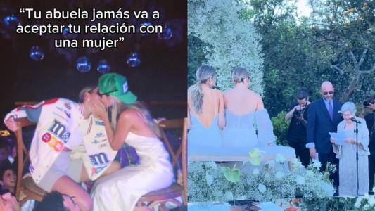 El emotivo discurso de una abuela en la boda de su nieta