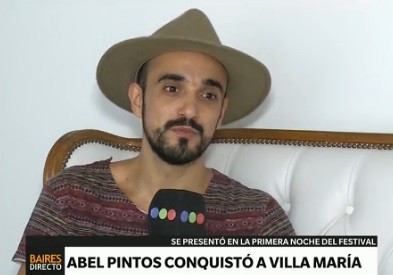 El chico del doble platino: Abel Pintos enamoró al público de Villa María