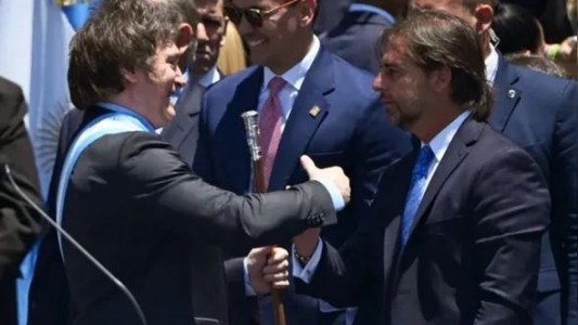 Milei recibe a Lacalle Pou en una conferencia sobre antiterrorismo