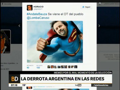 Los memes no perdonan la derrota argentina