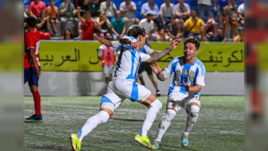 Argentina debutó en el torneo de L'Alcudia con un triunfo ante Brasil