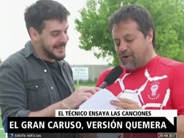 El gran Caruso versión quemera